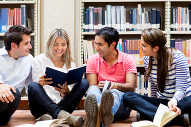 Teens at the library