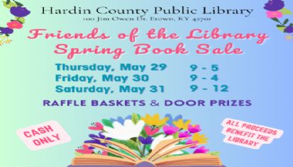 Friends of the Library (FOL) Spring Book Sale